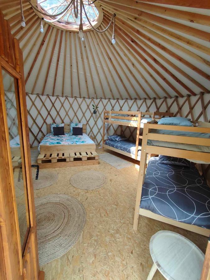 La Yourte Des Bibis Fréland Extérieur photo